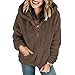 Produktbild TianWlio Damen Hoodie Frauen Langarm Hoodie Mode Langarm Herbst Winter Hooded Sweatshirt Mantel Winter warme Wolle Reißverschluss Taschen