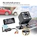 Produktbild HaWoTEC Auto Wifi W-LAN Funk Rückfahrsystem Rückfahrkamera mit Nachtsicht LED's Kabellos 170° Weitwinkel mit Smartphone App für iPhone iPad Android 12V 24V mit dynamischen Hilfslinien