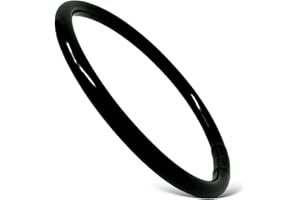 Yvelise Bracelet femme bouddhiste - Jonc MAT EFFET METAL - Sans Mantra porte bonheur [Promo flash - Stock limité]