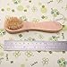 FUNLAVIE Face Brush Natural Bristle and Wood Facial Brush Complexion Cleansing Brush 5.7 Inches Long