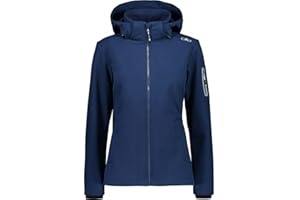 CMP Giacca In Softshell Da Donna Con Cappuccio Removibile