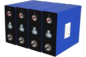 ‎NINTHCIT Ninthcit LiFePO4 Akku 3.2V 280AH 896Wh, Lithium Batterie mit über 6000 Mal Tiefzyklen, Lithiumbatterie der Klasse A mit QR-Code, Geeignet für Solaranlagen, Wohnmobile, Boote, Häuser(4Stück)
