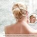 Rantizon Makeup Mirror LED Illuminated Cosmetic Mirror 1X/5X Magnification Double Face 360°Rotation Shaving Mirror for Beauty, Tabletop, Bathroom, Bedroom, Travel Mirror with Stand, Double Sided
