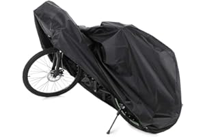 Toruiwa Housse de Protection pour Vélo Imperméable Anti-Pluie Anti-poussière Bâche de Moto Bicyclette Vélo XL