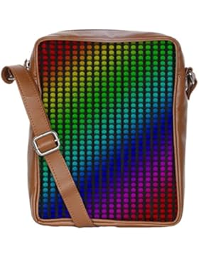 Snoogg , Damen Umhängetasche mehrfarbig multi
