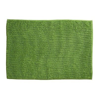 Ikea TOFTBO Badematte Mikrofaser 40 x 60 cm luxuriös weich (grün)