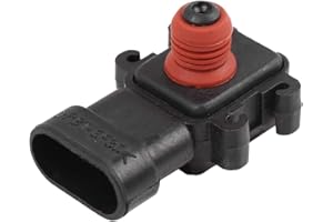 sourcing map Sensor Map De Presión De Aire Del Colector De Coche 12V CC 16235939 Para Coche