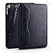 Produktbild 5-In-1 Premium Grade Cowhide Leather iPad Case, Multi-Functional Folio with Stand/Hand Strap/Pocket Smart Wake&Sleep Case Compatible iPadPro9.7(2017) A1673 A1674 A1675 (Navy)