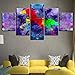 Produktbild adgkitb canvas Leinwand Gemälde Hd 5 Stücke Van Gogh Landschaft Musik Restaurant Poster Aquarell Tier Dekoration Malerei Wandhaupt
