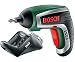 Produktbild Bosch DIY Akku-Schrauber IXO Set 4. Generation, Winkelaufsatz, Exzenteraufsatz, 10 Schrauberbits, Ladegerät, Metalldose (3,6 V, 1,5 Ah)