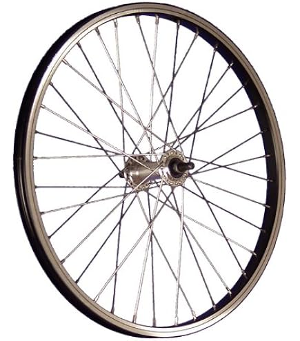 Roue Avant 20″ Taylor-Wheels Dynamic4 – Jante Double Paroi, Aluminium, 36 Rayons, Axe Traversant