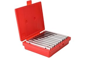 SUDEG Parallelset Thin Parallel Bar Set, 10 Pair Parallel Blocks,High Accuracy 0.0005" Lathe Parallel Bars Machinist Lathe Tools for Leveling Adjustment of Grinding Machines