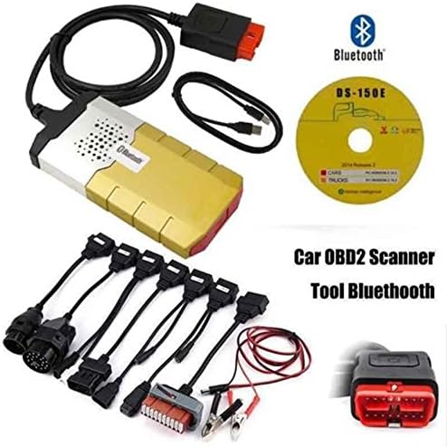 OBD II Diagnostic Tool ,TCS CDP PRO 2015 R3 Keygen with Bluetooth System for Autocom, 8 PCS Car Cables, Test Tools.