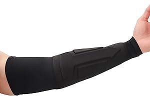 HOSOLEE Archery Arm Guard Forearm Guard with Full Coverage Design Elastic Adjustable Bracer Protector for Archer Hunter Fits Youth & Adults