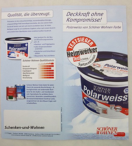 Schöner Wohnen 2,5 L. Polarweiss, extreme Deckkraft, Weiß Matt - 2