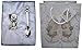 NEW Silver Plated Teddy Egg Cup & Spoon Boxed Set with Christening Gift Bag & Tag