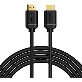 Baseus high definition Serisi HDMI To HDMI G&ouml;r&uuml;nt&uuml; Aktarma Kablosu, 3m, Siyah