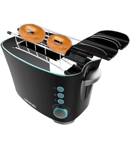 De'Longhi CTX2203.W Toaster with Tongs, Progressive Control of the