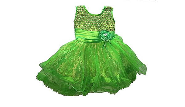 green colour frocks
