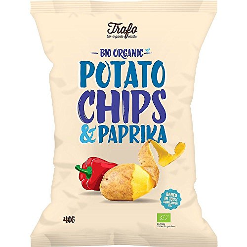 Trafo Organic Chips Paprika 40g (Pack of 15)