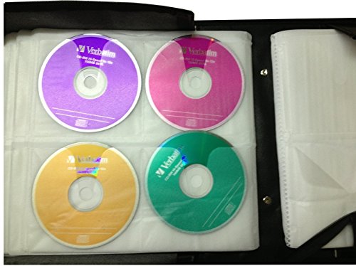 400er CD Tasche Mappe für 400 CDs/DVD/Bluray Discs Organizer Wallet Aufbewahrung Box Ordner - 2