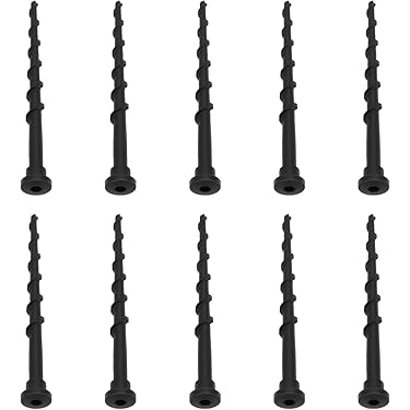 12 Stück Erdschrauben 14cm - Für Rasenmäher Ladestation & Gartengeräte