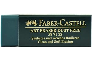 FABER-CASTELL Faber Castell Green - Goma de borrar (2 unidades), color verde