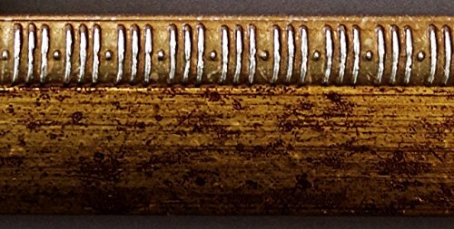 Spiegel Wandspiegel Badspiegel – Turin Gold 4,0 – handgefertigt – 200 Größen zur Auswahl – Antik, Barock – 50 x 130 cm FM - 3