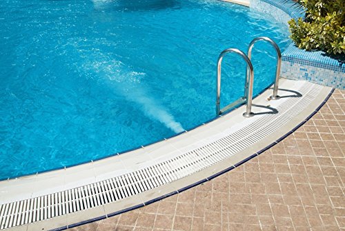 Schwimmbadfarbe in BLAU oder WEISS – Schnelltrocknende und hochmoderne Poolbeschichtung in seidenmatt – BEKATEQ Schwimmbeckenfarbe Poolfarbe für Poolbecken Fischteich Fischbecken Farbe (Blau 10L) - 2