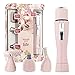 Produktbild Halcent Nasenhaarschneider,4 in 1 Damenrasierer Elektrisch Epilierer/Präzisions-Trimmer/ Nasenhaartrimmer/Augenbrauen Trimmer Edelstahl Haartrimmer für Frauen(Rosa)
