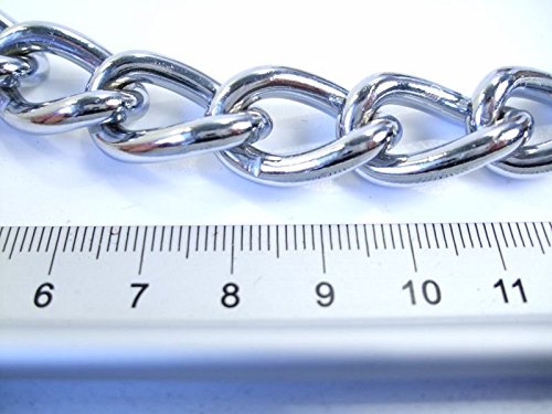 CHAMPION-DOG-CHOKE-CHAIN-METAL-COLLAR-CHROME-PLATING-RANGE-OF-SIZES