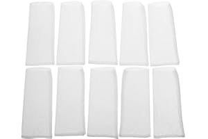 HonFitat 10Pcs Resin-Extraction Screen Bags Nylon Heat Filter Bags 2 X 4.5 Inches 90 Micron