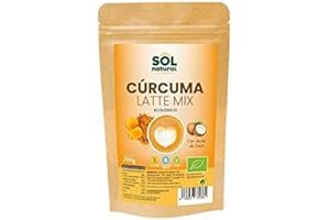 SOLNATURAL CURCUMA LATTE MIX con leche de coco 200gr.BIO SG