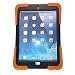 Produktbild Heavy Duty Dual Layer Silikon und Kunststoff, Ultimate Schutzhülle mit eingebautem Ständer und Display Schutz Schicht für iPad 2/3/4 – Orange