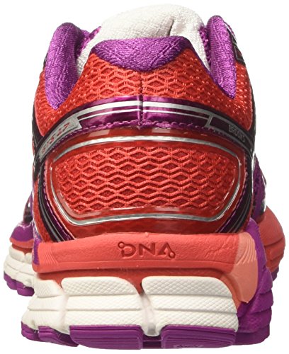 Brooks Women’s Adrenaline Gts 17 Running Shoes, Pink (Vividviola/Bittersweet/Fusioncoral), 6.5 UK