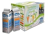 Modo de Preparación: Vierta el contenido del Brik directamente en  su granizadora-sorbetera y añada 4 l o 2 l. de agua muy fría.   Ponga en marcha su granizadora - sorbetera y en 30 min. aproximadamente el MANGO estará listo para servir.