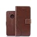 Produktbild Moto G5 Plus Hülle, Lenovo Moto G5 Plus Schutzhülle, Alfort Carving Lederhülle Fashion Design Premium PU Leder Hohe Qualität Tasche Case Cover Kasten Abdeckung Wallet für Lenovo Moto G5 Plus 5.2" Smartphone Funktion Standfunktion Unterstützte Telefone und Magnetverschluss mit Schmetterling ( Braun )