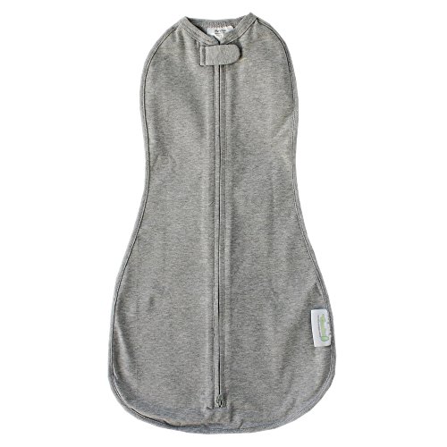 The Woombie Original Swaddle (Heathered Grey, Big Baby)