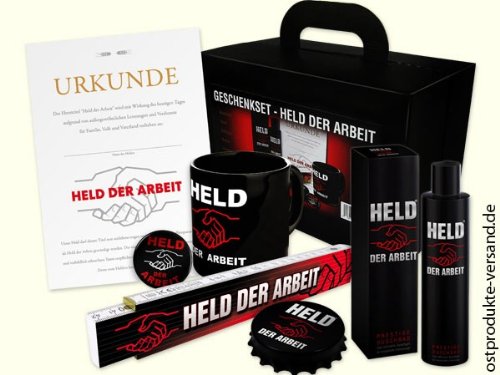 Preisvergleich Produktbild Held der Arbeit - Geschenkset