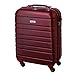 Produktbild Karry Handgepäck Bordgepäck kabinentrolley Hartschalen Koffer für Kurzreisen Urlaub Reisen Businesskoffer Trolley Case TSA Schloss 30 Liter Burgunder Rot 815 B