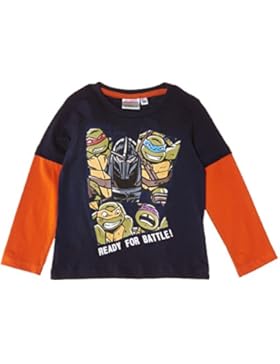 Nickelodeon Jungen T-Shirt Teenage Ninja Mutant Hero Turtles NH1275
