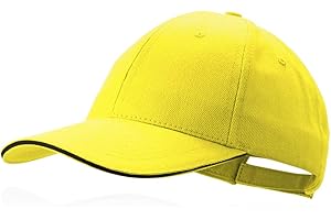 BLUECHOLON Casquette Baseball Padel Golf Casquette 6 Panneaux 100% coton Coiffure Fermeture Ajustable Casquette Homme Casquettes Femme Casquette Unisexe