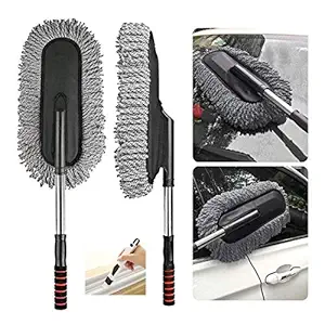 TONY STARK Flexible Car Duster Wash Brush | Multi-Purpose | Car Cleaning Accessories | Brushes | (Free brush for cleaning small gaps and unreachable corners)