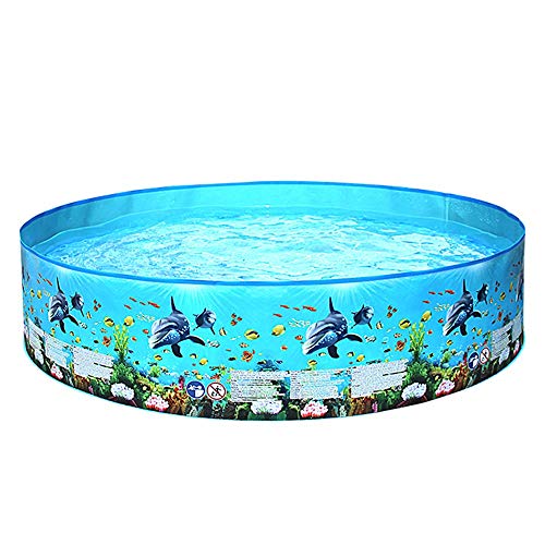 Preisvergleich Produktbild SUNXIAOYIGN Rectangular Frame Pool Verdickungs-aufblasbare Badewanne, Erwachsene Badewanne PVC, Faltbare Plastikbadewanne, Pool Umweltfreundliches PVC (Color : 152 * 25CM)
