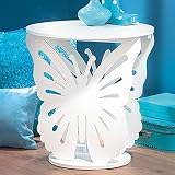 mesitas de noche infantiles online Ingenioso diseño con una mariposa troquelada como base.