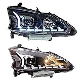 Fernlicht [2 Abblendlicht + 2 Fernlicht = 4 Fernlichts), sicherer bei Regen, Nebel und Schnee, automatischer LED-DRL, sofortiges Fahren, hergestellt aus den besten Materialien und präzise Beleuchtung mit ultrahellen SMD-LED-Chips.