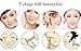 24K Golden Pulse Roller - T Shape Electric Anti-aging Pulse Skin Care - Facial Skin Tightening Roller Massager - Face-lift Firming Electric Vibration Massager - Anti Wrinkles Eliminate Dark Beauty Bar