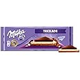Milka Triolade, Dark White Alpine Milk Chocolate Bar Pouch, 280 Gram