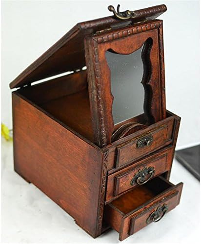 Lost Deer Wooden Jewelry Box Retro Beautifully Framed Wooden Jewelery Box , picture color