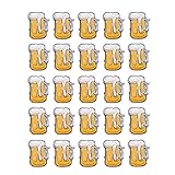 Das Bierbecher-Design macht es attraktiv.